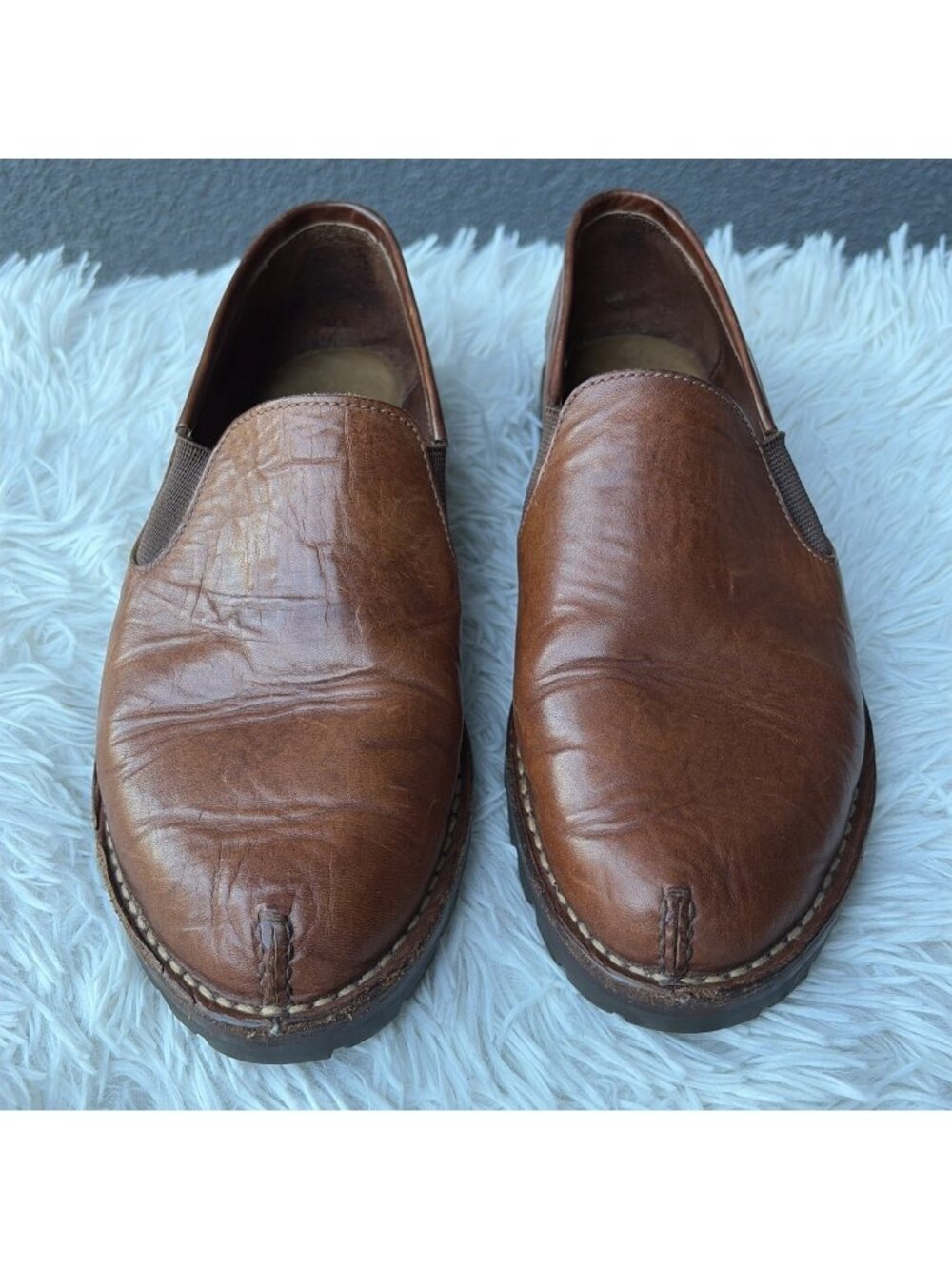 Vintage Cole Haan Leather Loafers Women's Size 10M